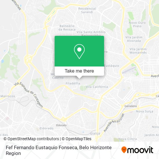 Fef Fernando Eustaquio Fonseca map