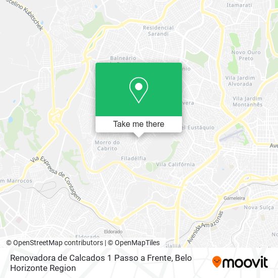 Renovadora de Calcados 1 Passo a Frente map