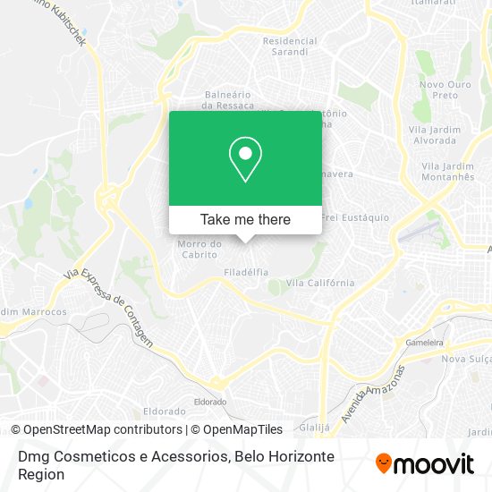 Dmg Cosmeticos e Acessorios map
