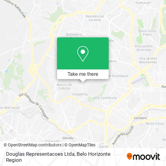 Douglas Representacoes Ltda map