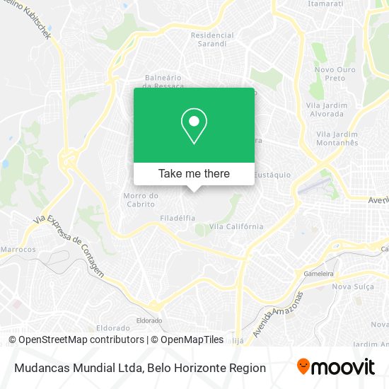 Mudancas Mundial Ltda map