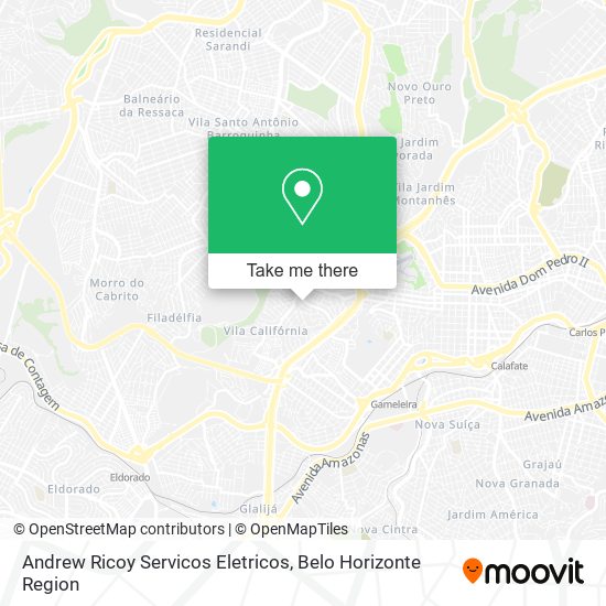Mapa Andrew Ricoy Servicos Eletricos