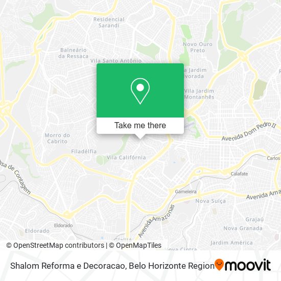Shalom Reforma e Decoracao map