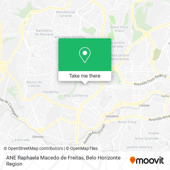 ANE Raphaela Macedo de Freitas map