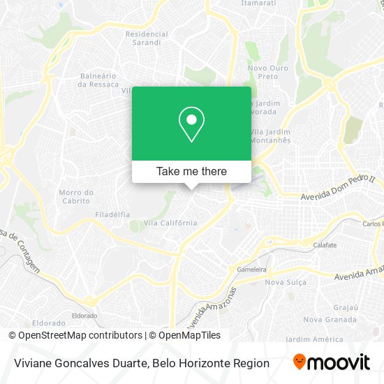 Viviane Goncalves Duarte map