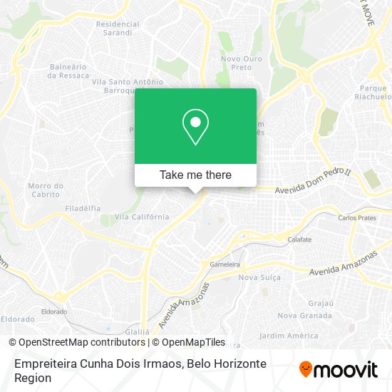 Empreiteira Cunha Dois Irmaos map