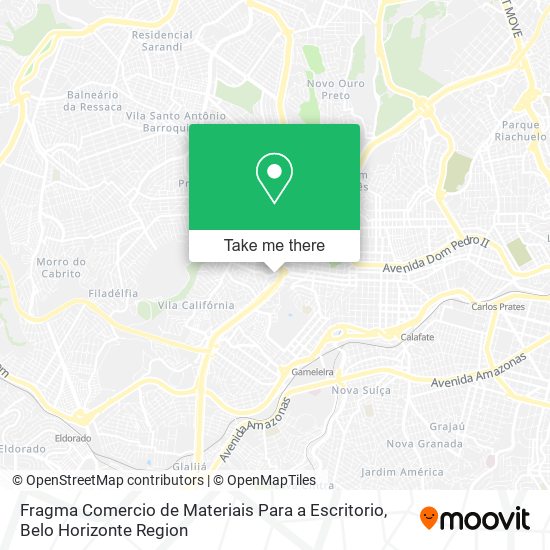 Fragma Comercio de Materiais Para a Escritorio map