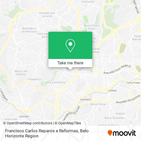 Francisco Carlos Reparos e Reformas map