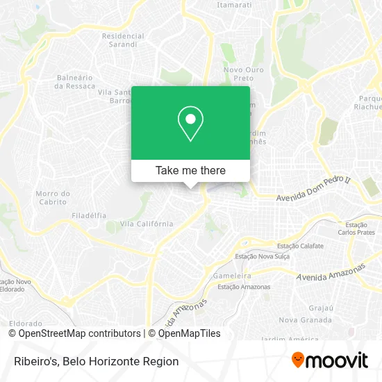 Ribeiro's map