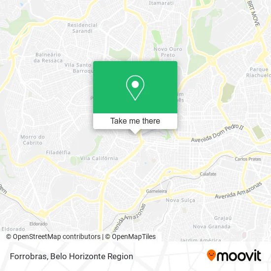Forrobras map