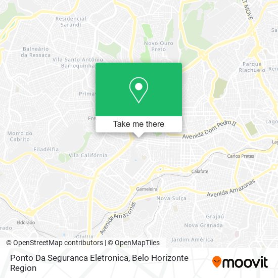 Ponto Da Seguranca Eletronica map