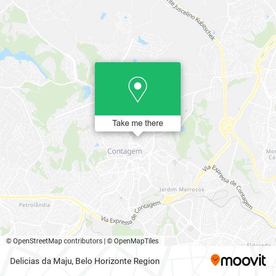 Delicias da Maju map