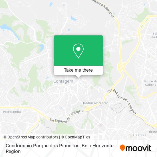 Condominio Parque dos Pioneiros map