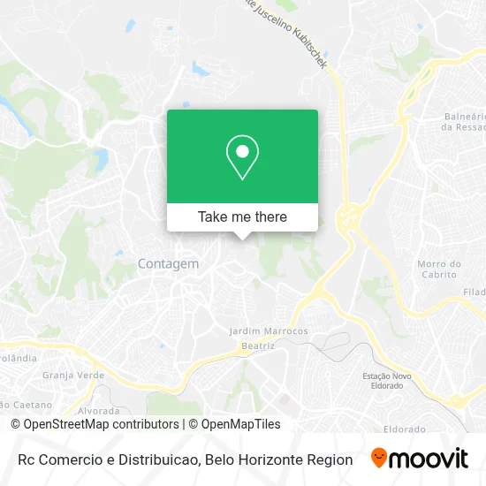 Rc Comercio e Distribuicao map