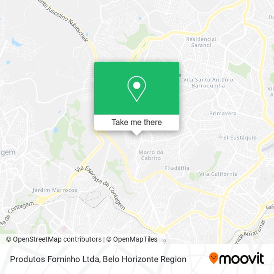 Produtos Forninho Ltda map