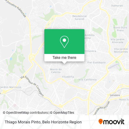 Thiago Morais Pinto map