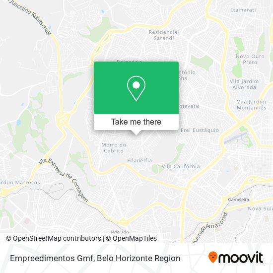 Empreedimentos Gmf map