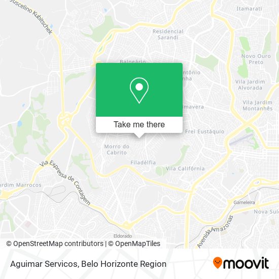 Aguimar Servicos map