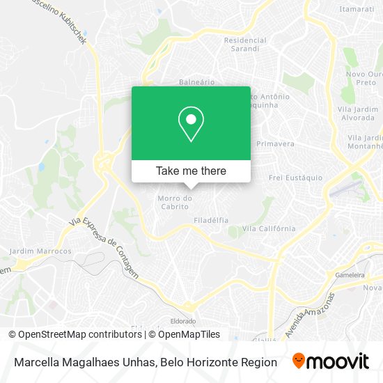 Marcella Magalhaes Unhas map