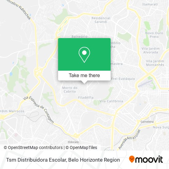 Tsm Distribuidora Escolar map