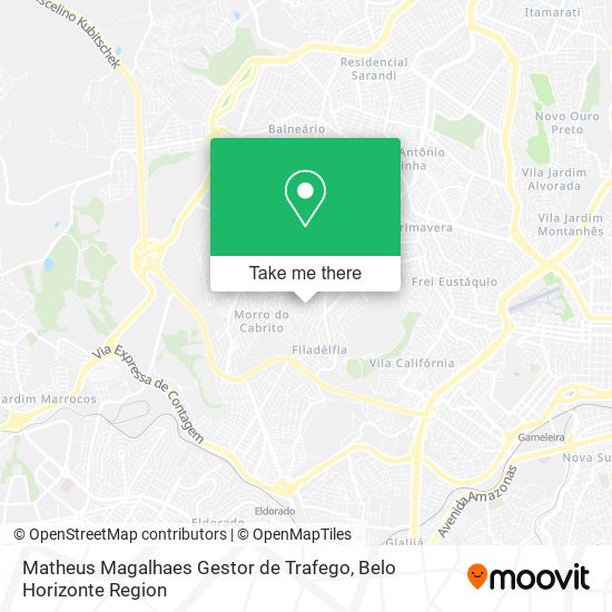 Matheus Magalhaes Gestor de Trafego map