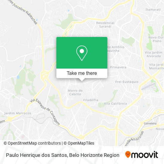 Paulo Henrique dos Santos map