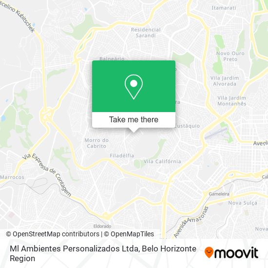 Ml Ambientes Personalizados Ltda map
