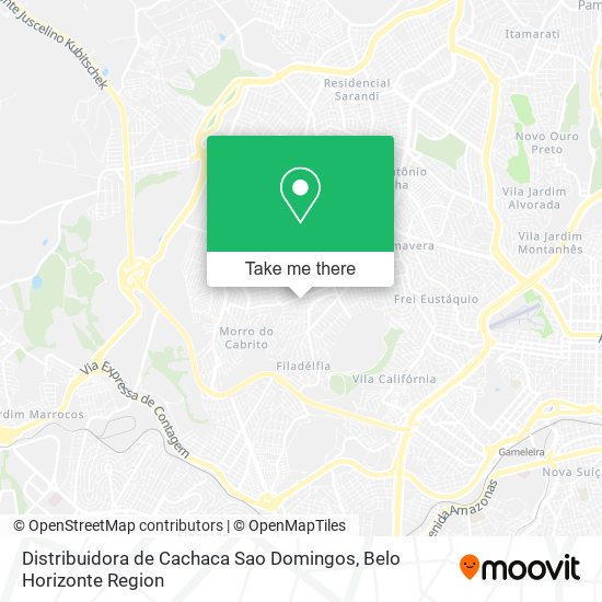 Distribuidora de Cachaca Sao Domingos map