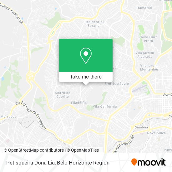 Petisqueira Dona Lia map
