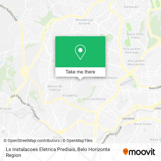 Ls Instalacoes Eletrica Prediais map