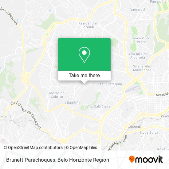 Brunett Parachoques map