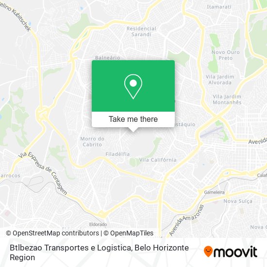 Btlbezao Transportes e Logistica map