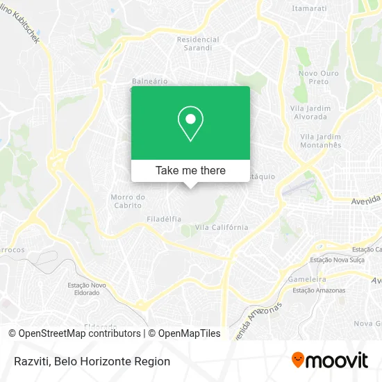 Razviti map