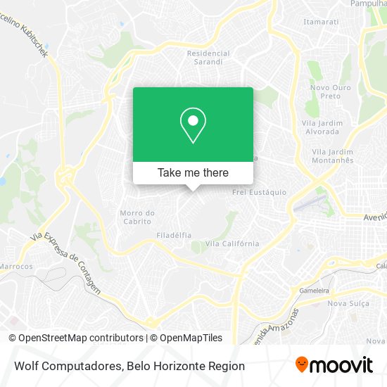 Wolf Computadores map