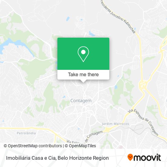 Imobiliária Casa e Cia map