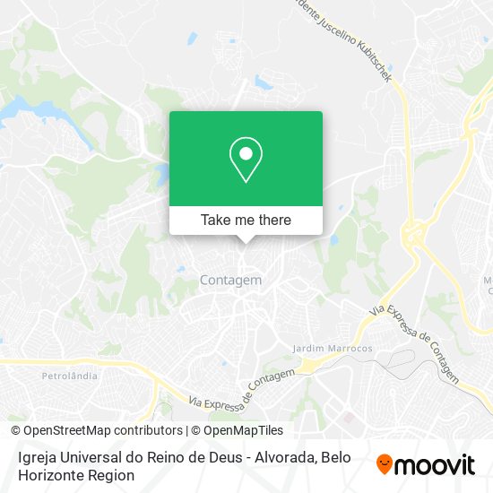 Igreja Universal do Reino de Deus - Alvorada map