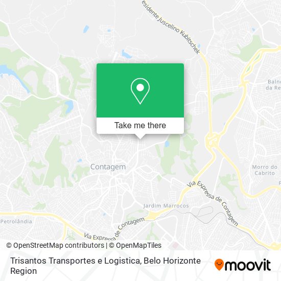 Trisantos Transportes e Logistica map
