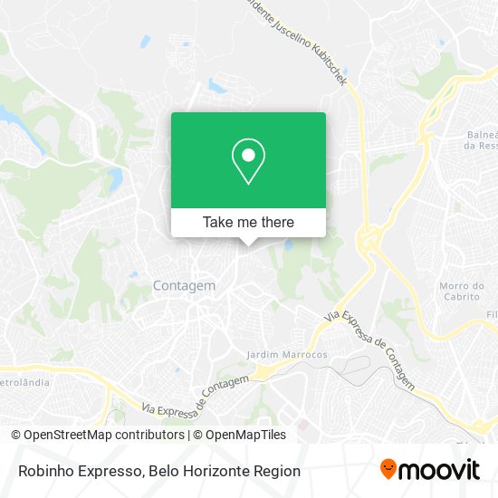 Robinho Expresso map