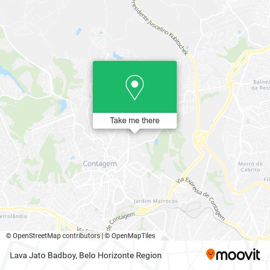 Lava Jato Badboy map