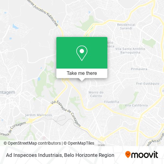 Ad Inspecoes Industriais map
