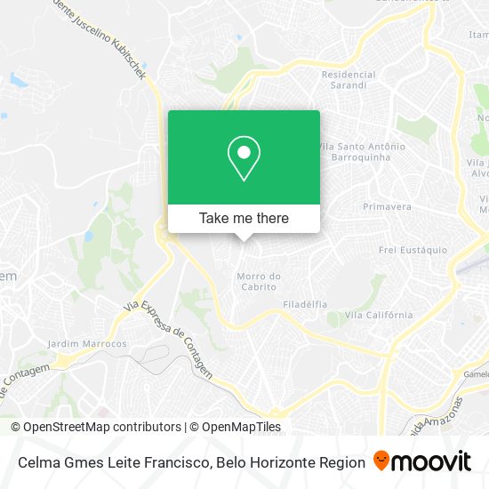 Celma Gmes Leite Francisco map