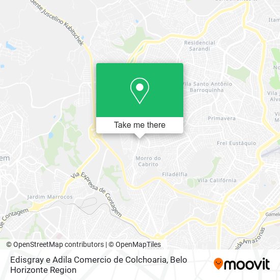 Edisgray e Adila Comercio de Colchoaria map