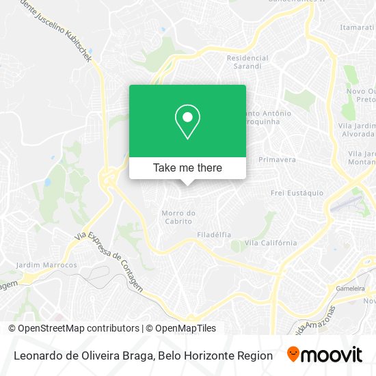 Leonardo de Oliveira Braga map