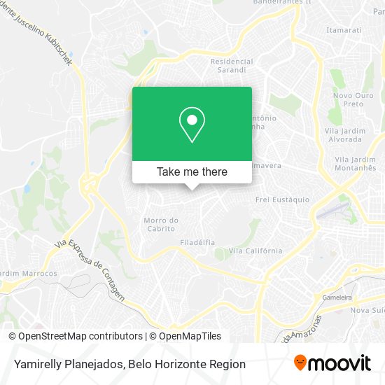 Yamirelly Planejados map