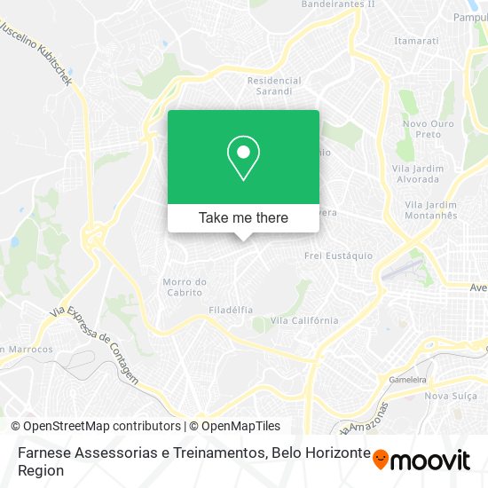 Farnese Assessorias e Treinamentos map