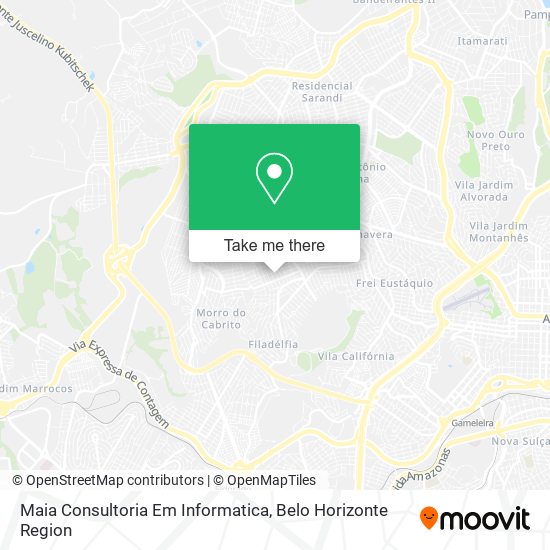 Maia Consultoria Em Informatica map