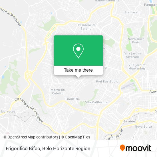 Frigorifico Bifao map