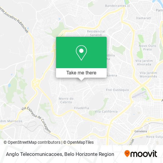 Anglo Telecomunicacoes map