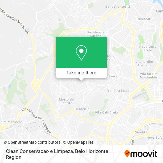 Clean Conservacao e Limpeza map