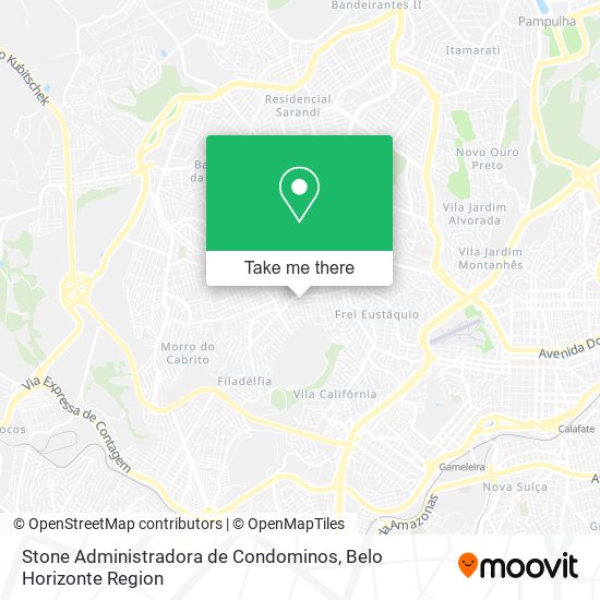Stone Administradora de Condominos map